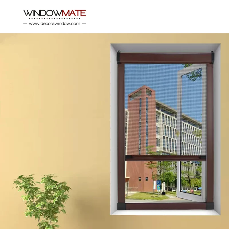 mosquito net magnetic outdoor sliding mosquito net roll