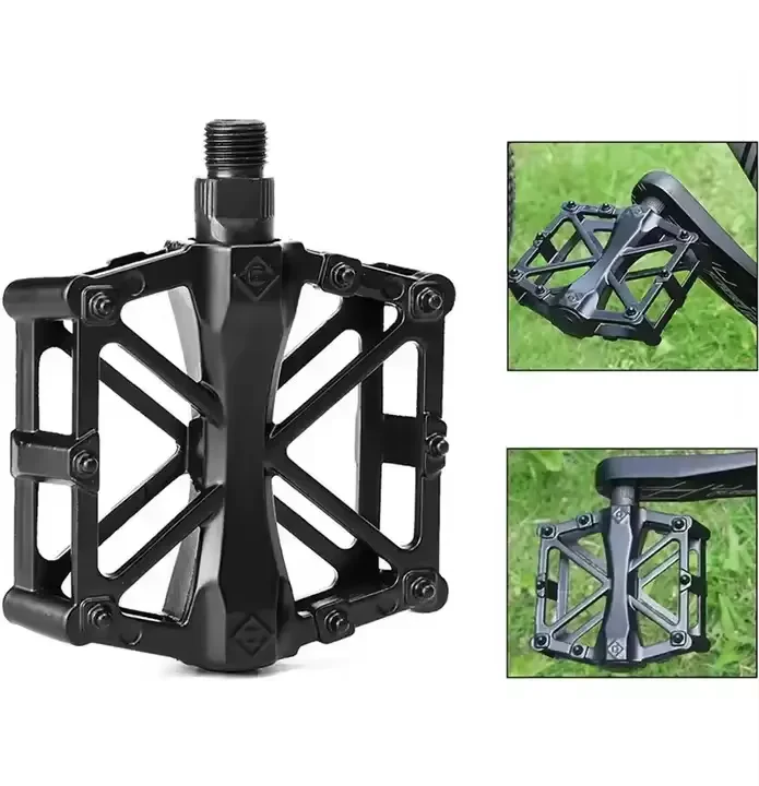 Ultra Light Road Cycling Sealed Pedals Anti Slip Aluminum Alloy Bicycle Pedal