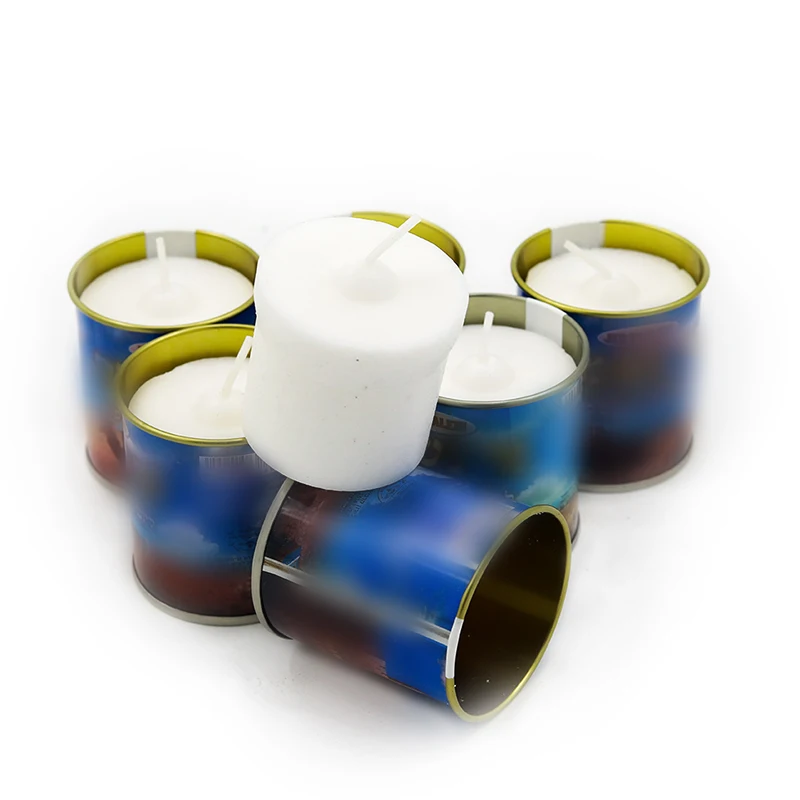 isreal market yehuda yahrzeit memrial candle  yankee tin candle