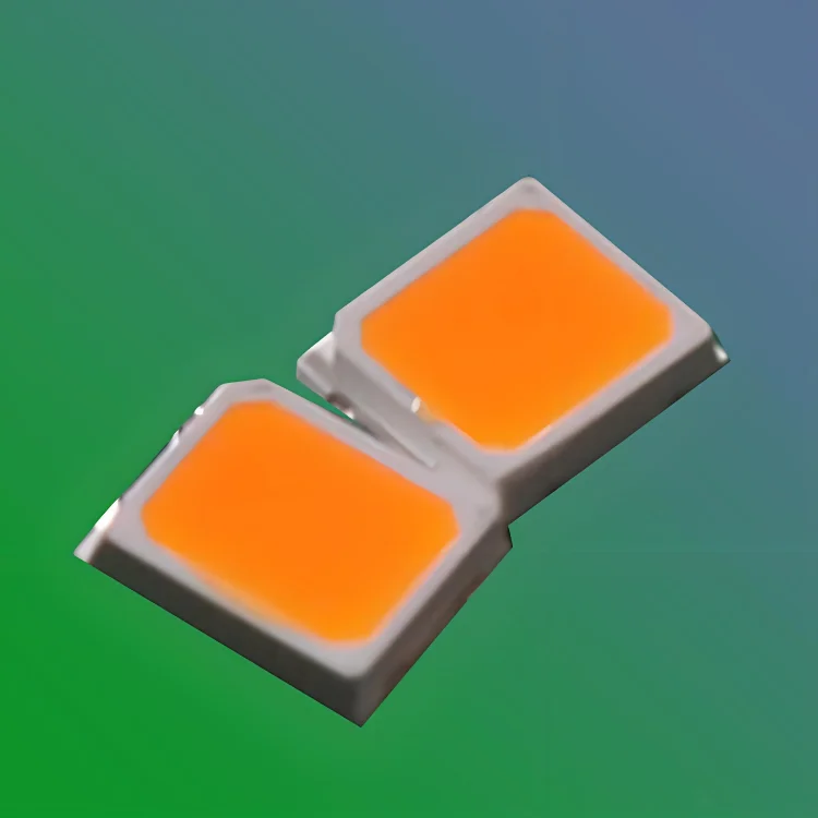 Factory direct sales SMD 2835 gold yellow LED 3V 0.5W 1W ultra high brightness gold yellow LED