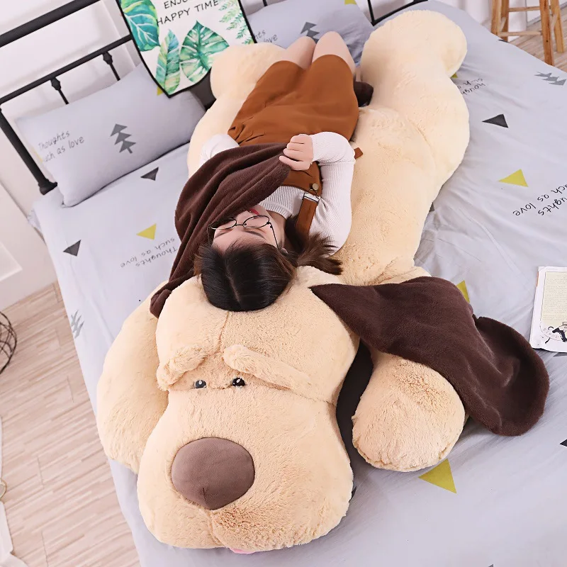 Giant Stuffed Puppy Dog Big Plush Extra Large Stuffed Animals Soft Plush Dog Pillow Big Plush Toy for Girls Kids