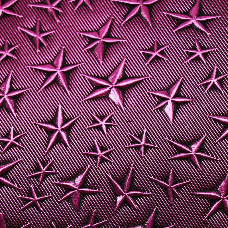 PU Embossed Metallic Leather PU cuero (Forro de los zapatos de cuero de la PU)