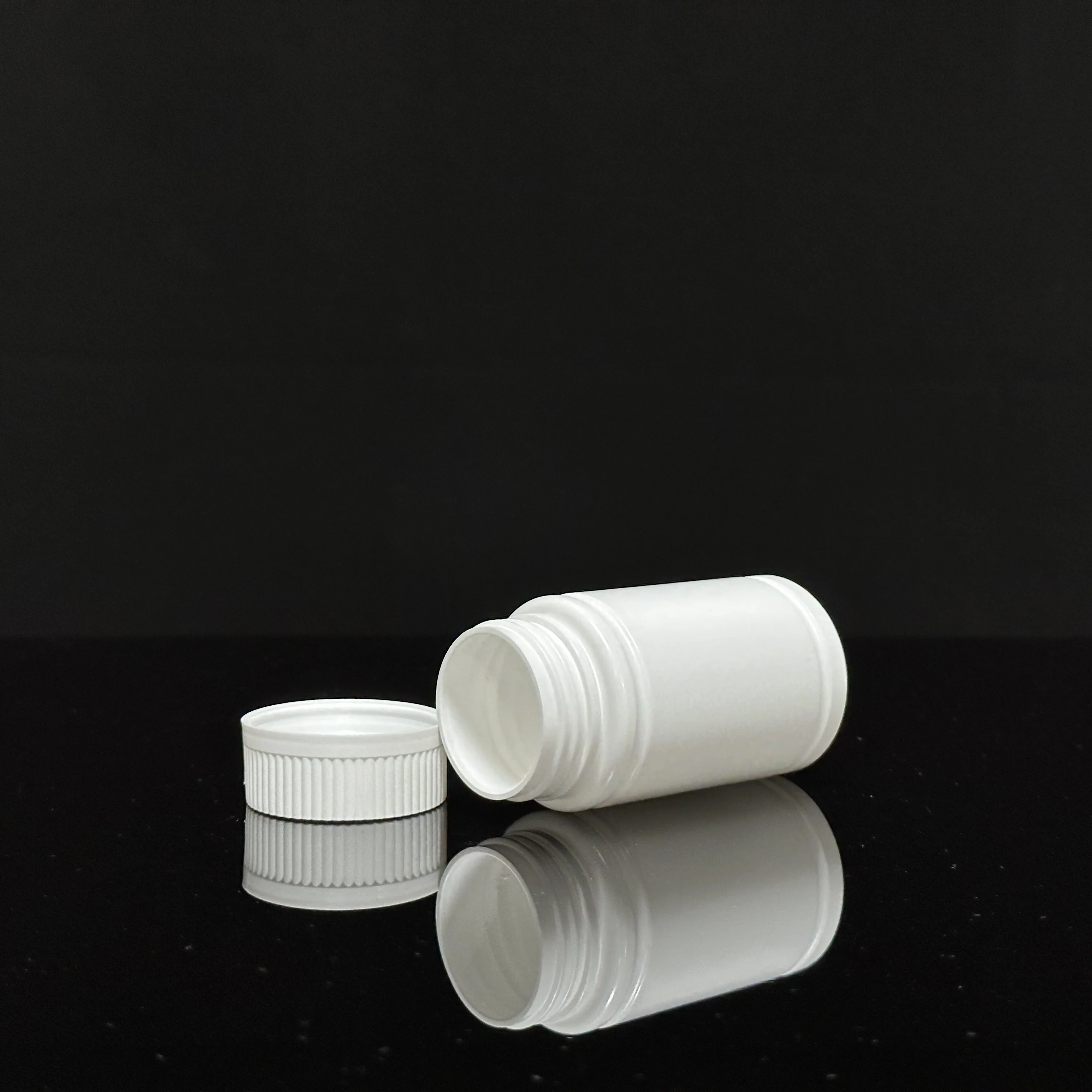 30ml Cylindrical Safety Cap Sealed Bottle Empty Tablet Container for Food Drug Packaging Solid Vitamin Capsule Container