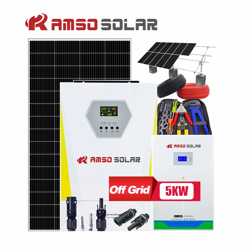 Solar power generator 5000W 2000W 3000W power station for caravan RV EV Home off-grid 3kw 5kw backup camping fishing power tool