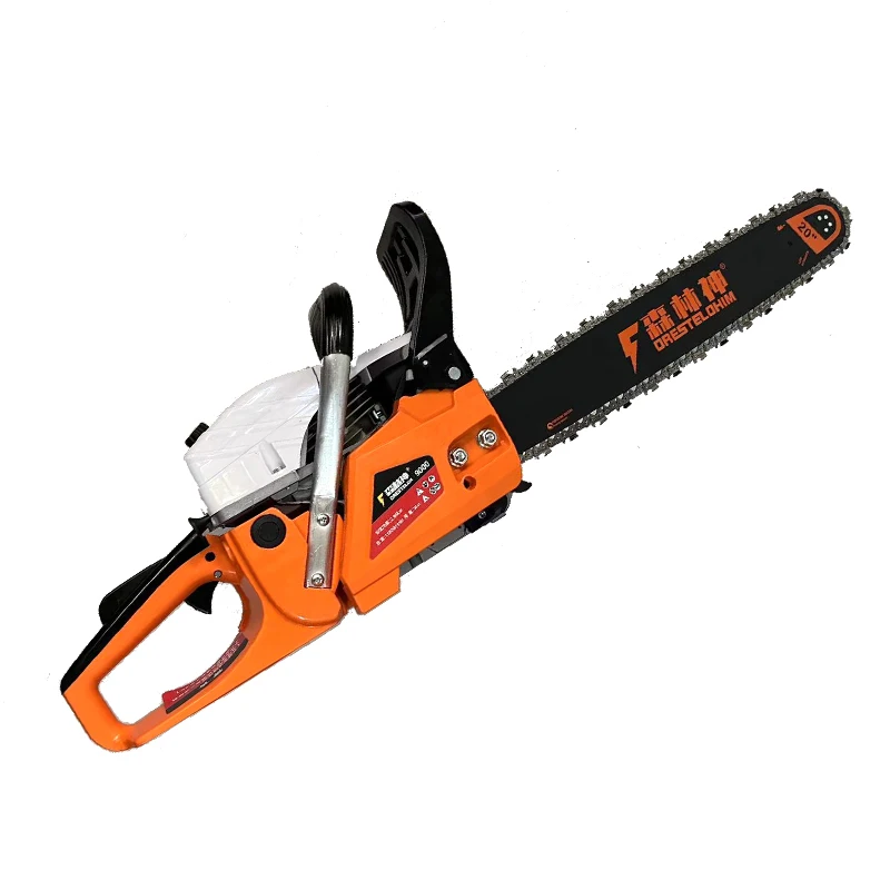Handheld Gasoline Chain Saw  with Two-Stroke Engine for Logging and Forestry chain saw wood cutting machine