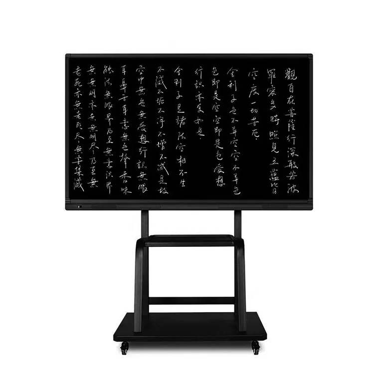 Без очков 100 дюймов Большой размер плоский экран 4k смарт черный светодиодный Телевизор с системой Android