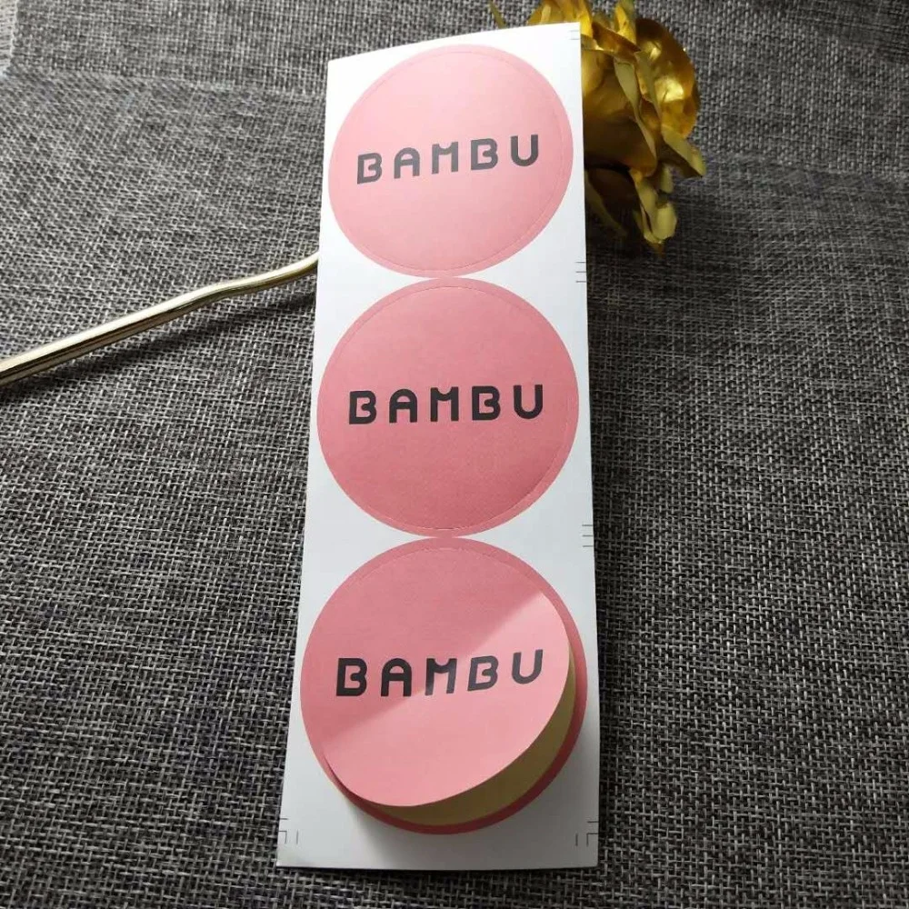 Custom Embossed Gold Foil Adhesive Sticker Business Labels embossed stickers