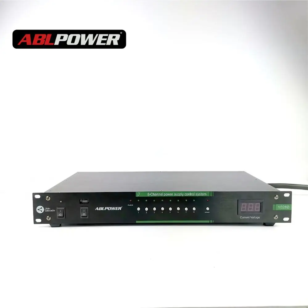 Professional power sequence box sound system dj equipment power supply sequencer 8 channels