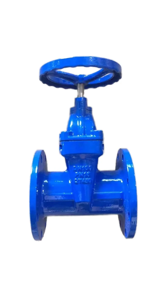 Customized F4 soft seal gate valve Cast iron flange manual standard copper gland lifting female gate valve