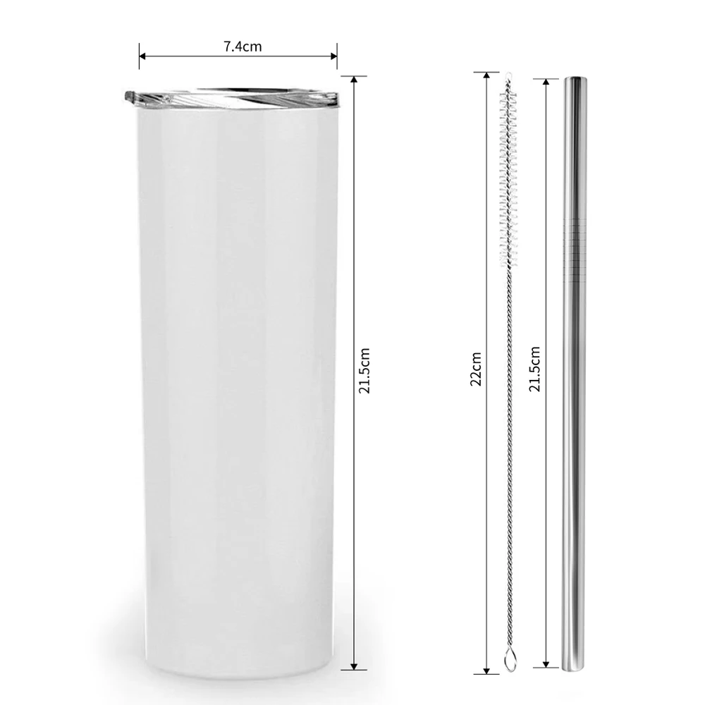 Wholesale  Sublimation Blank tumbler Stainless Steel Double Wall Vacuum Insulated 20oz tumbler  in bulk