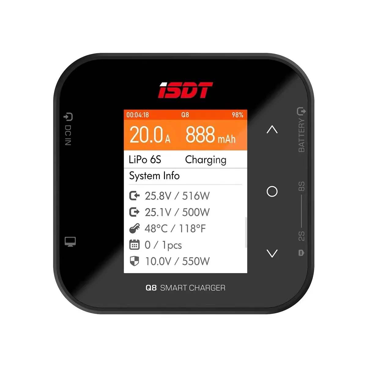 ISDT Q8 MAX 1000 Вт 30A / 500 20A 2-8S Q6 Nano 200 8A 1-6S зарядное устройство баланса батареи для Lilon LiPo LiHV NiMH Pb RC