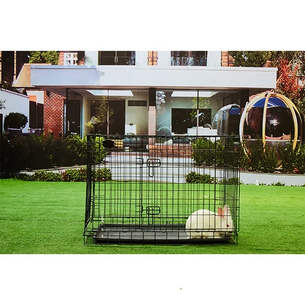 Best-selling 42-inch garden pet cage rabbit dog cage with handle