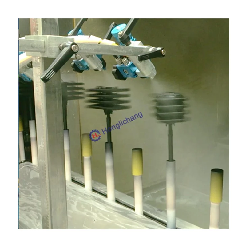 Gun-fixed Spray Coating Line with UV Curing Oven for Plastic Parts