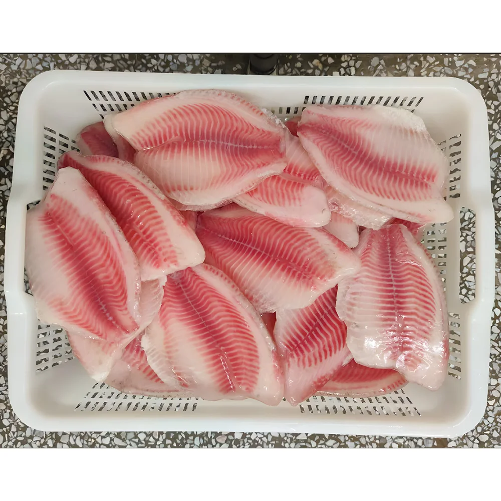 China wholesale frozen tilapia fillet wholesale price filete de tilapia fish fillet tilapia frozen fillets