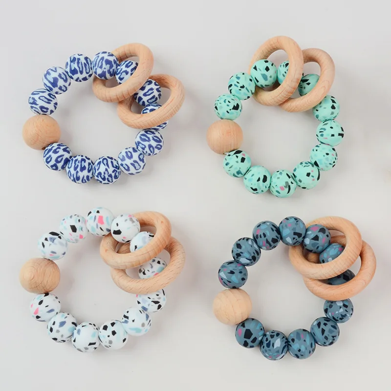 OEM ODM Manufacturer Wholesale BPA FREE Silicone Baby Teether Baby Sensory Toys Textured Silicone Baby Teether Custom Logo