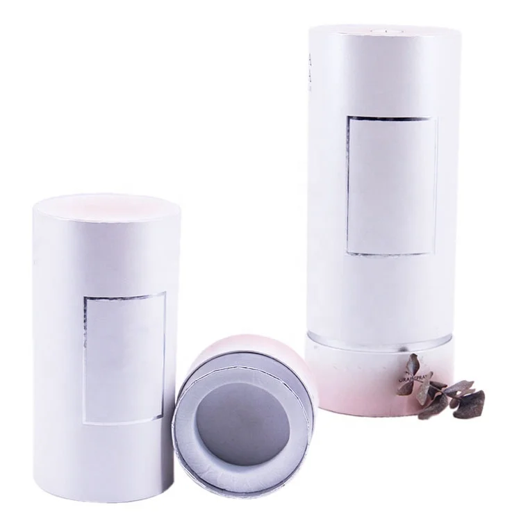 Customized printing drum, round tube paper box wholesale biodegradable cardboard cosmetics with inner padding paper drum