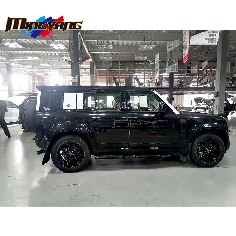 New arrival bodykit car bumpers side skirt for Land Rover Defender 110 P400 Bodykit