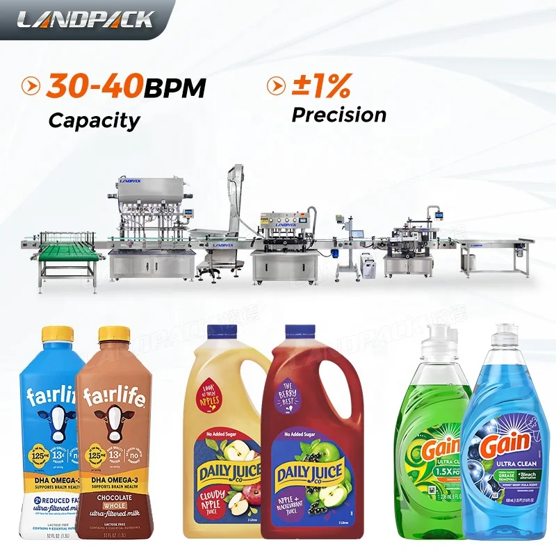 24 Bpm Hot Litchi Fruit Juice Glass Bottle Filling Capping And Sealing Line Machine