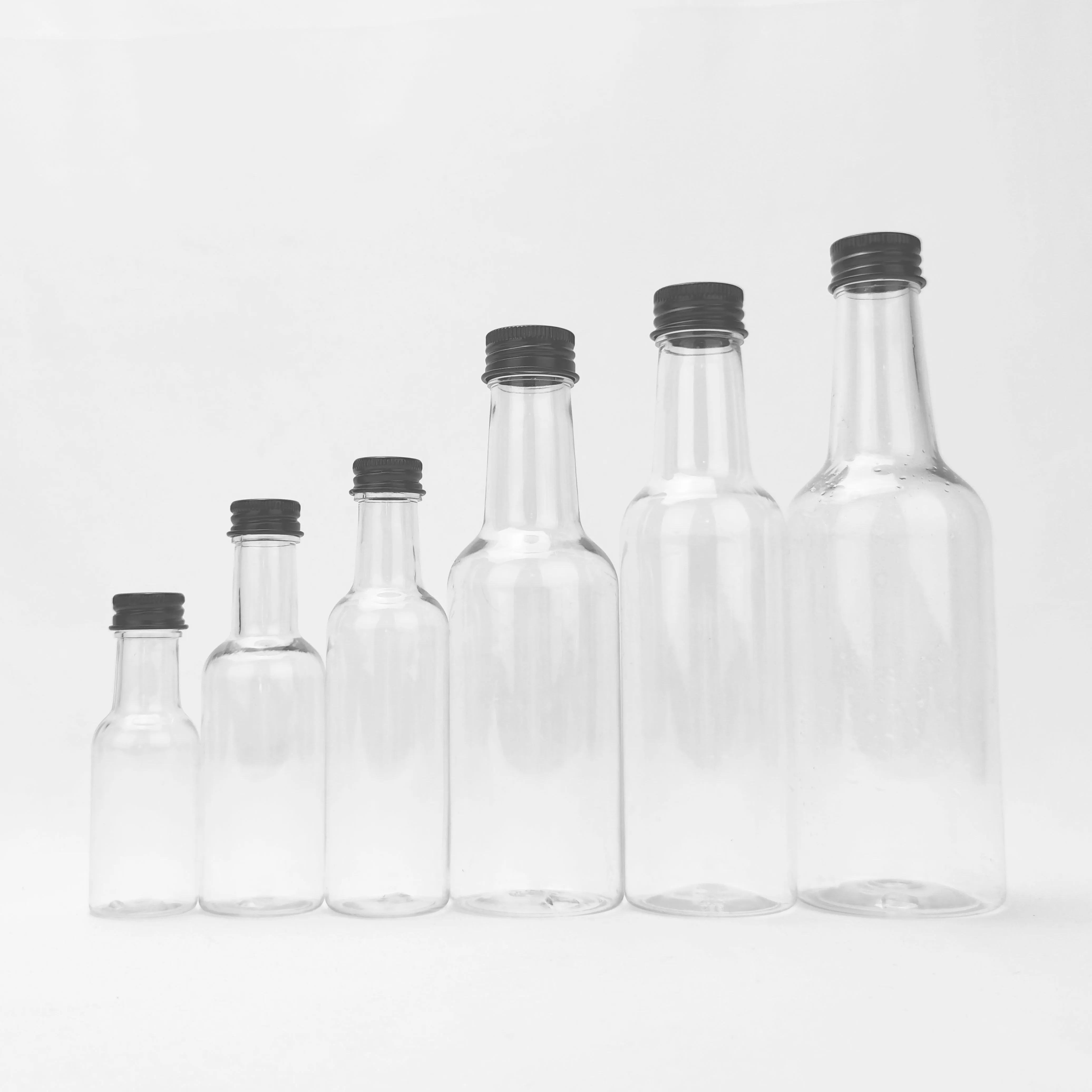 PET PLASTIC 25ML 50ML 60ML  Small capacity seasoning bottle Soy sauce bottle