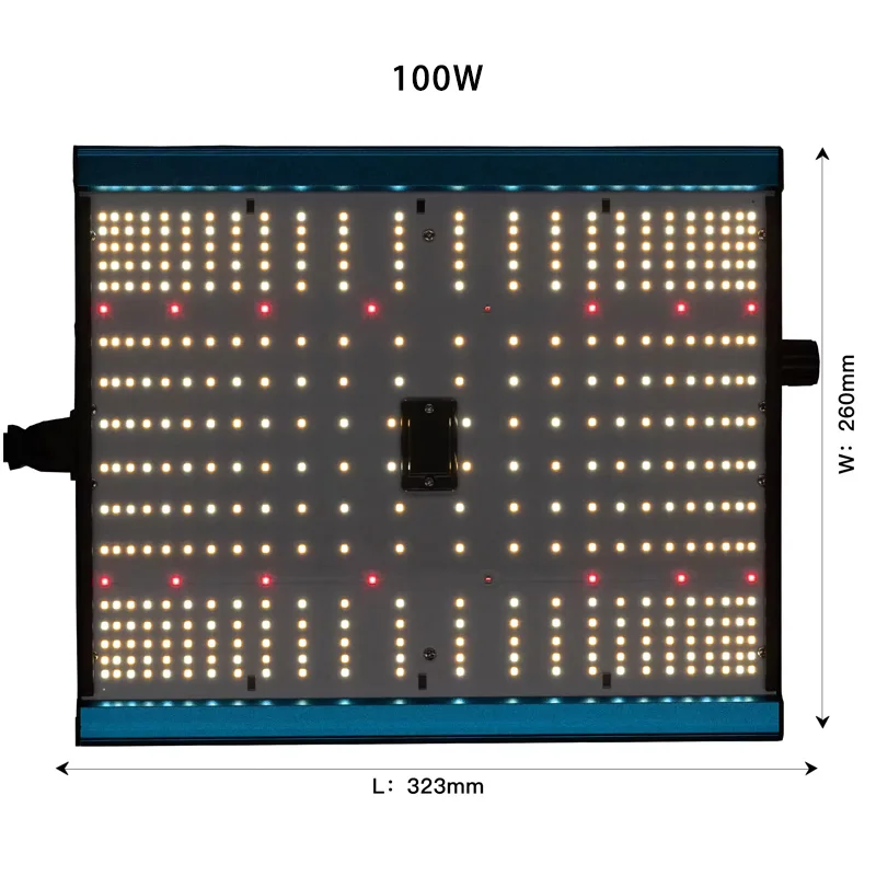 Dimmable 100W SMD2835  Full Spectrum Led Grow Light Plus Panel  IR  Indoor Growing System Medical Plants
