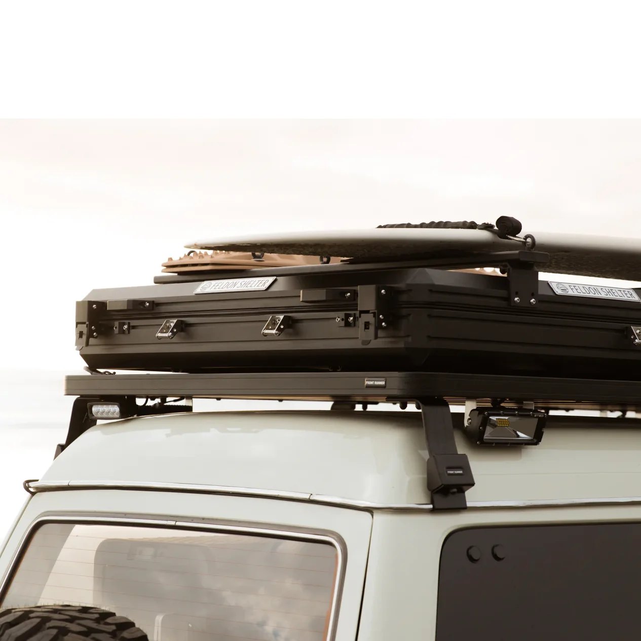 2023 NEW design High quality camping triangle aluminium hard shell roof top tent car tent