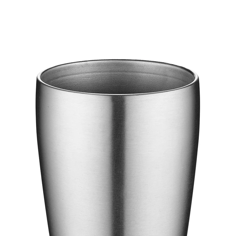 Perfect simple appearance double wall stainless steel mug for cooling beer