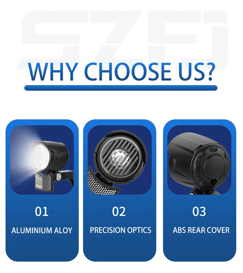 Daytime Running Light Ebike Mini Electric Bike Accessories Led Lights Ebike Lighting