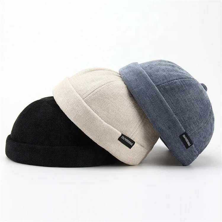 Fancy Toque Sports Miki Hat No Brim Strap Back Landlord Melon Cap