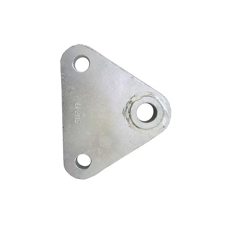Fitting Link Plate Strain Triangle Yoke Plate for Electric Pole Link Overhead Power Line Fittings