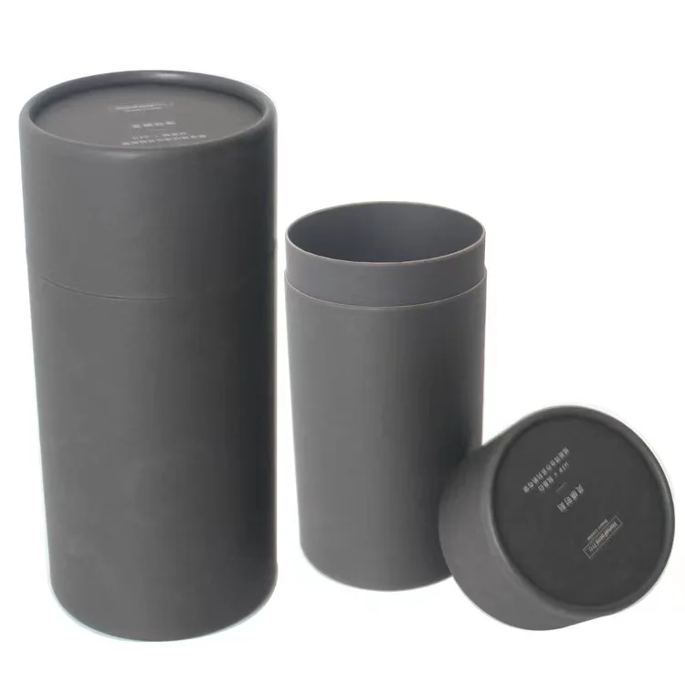 factory customized recycled cardboard paper packaging gift box matter Cylindrical paper box cosmetic custom logo