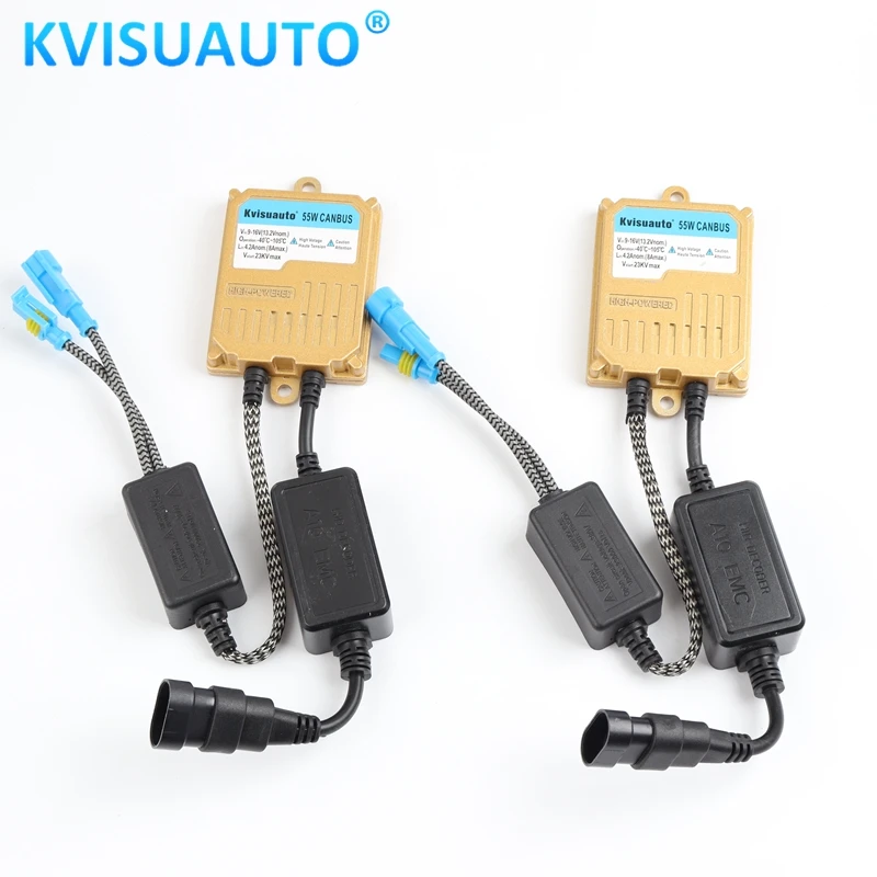 CQL Kvisuauto 23kv 35w 55W Golden Canbus pro all in one second start hid ballast