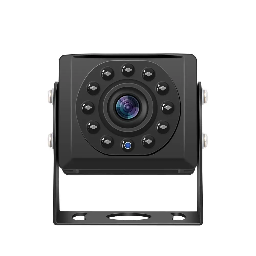 
High quality Truck Backup Wired Camera 4pin connector cables and Rear View Truck & Bus 7 inch Quad Monitor 