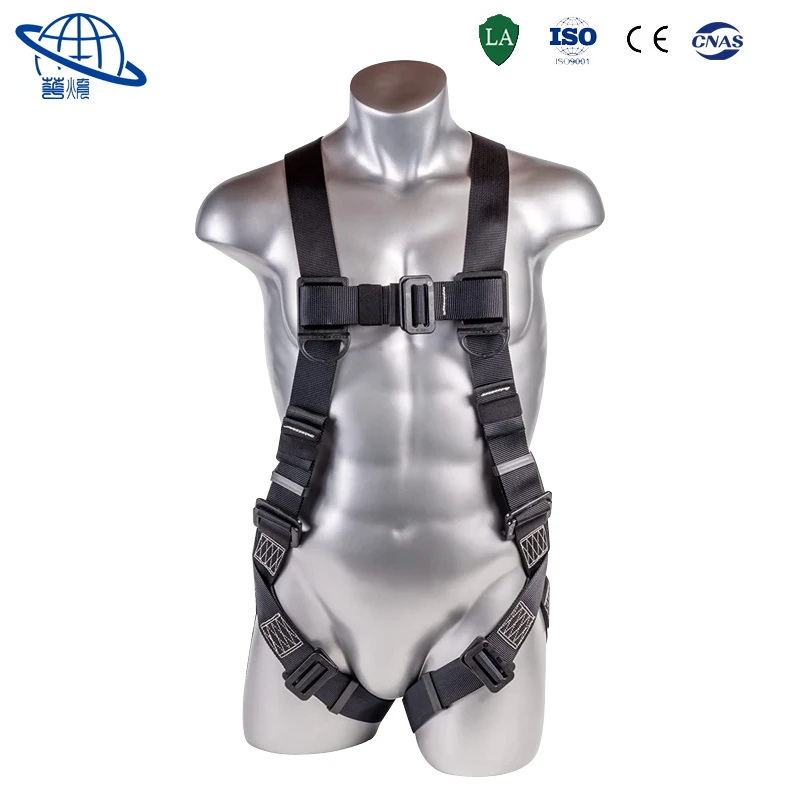 Fall arrest with D ring 6 point adjustable Ultralight system Full body harness