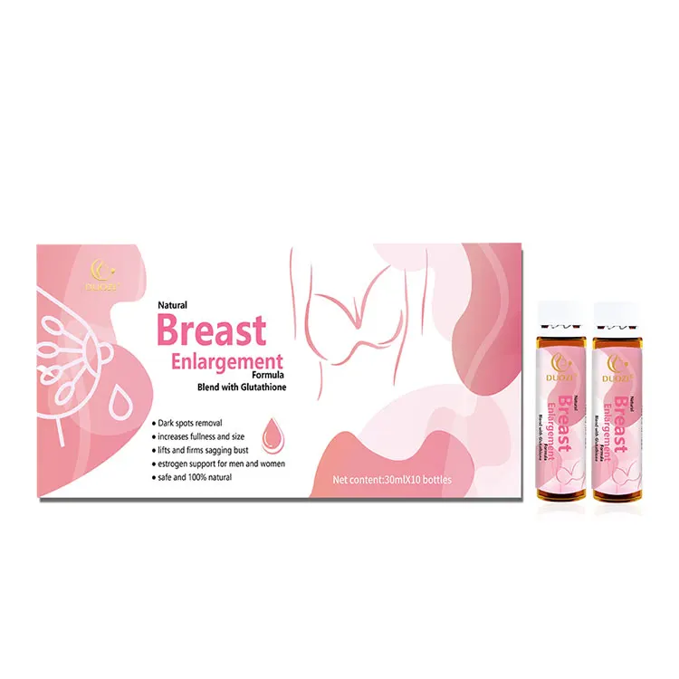 DUOZI  OEM Herbal sexy Beast Enlargement Enhancement Drink Natural Ingredients breast pump breast enhancement drink