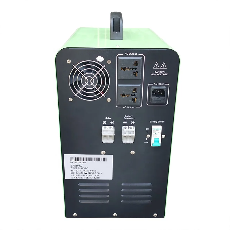 Solar Off-grid system 300W 500W 1000W portable solar system home use all in one solar panel system