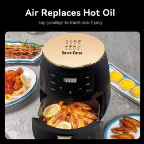 Intelligent air fryer household fully automatic large capacity french fry machine multifunctional foreign trade electric fryer