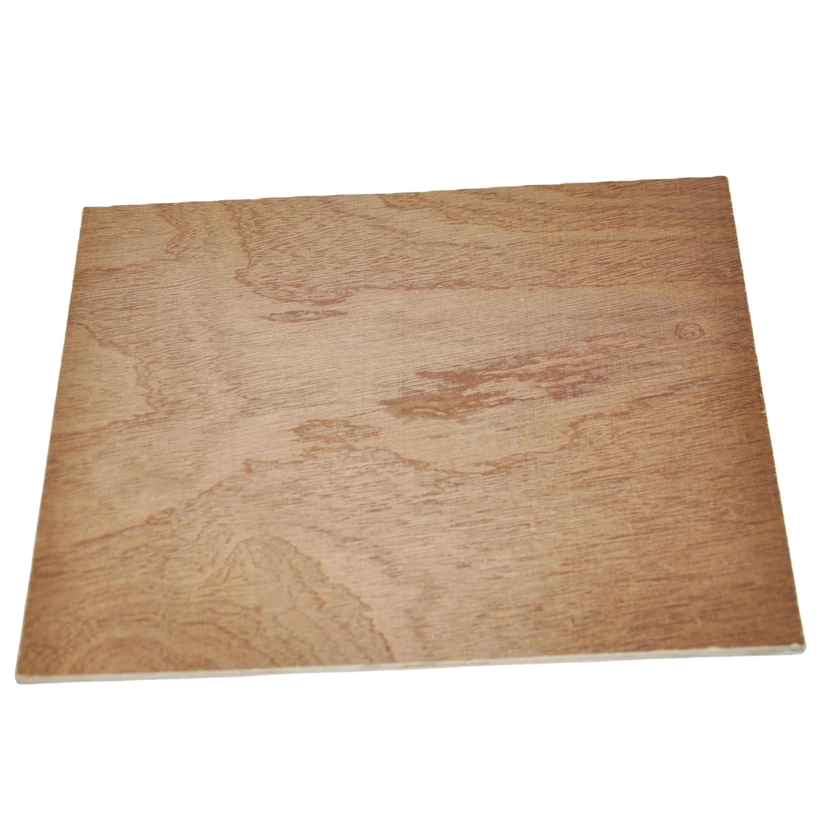 3mm 4mm Decorative Natural Commercial Sapele Mahogany Plywood Sheets