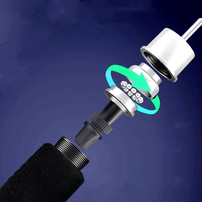 Aluminum Speed Jump Rope Cable Steel Wire Rope Anti-slip Handles Ultra Fast Ball Bearing Skipping