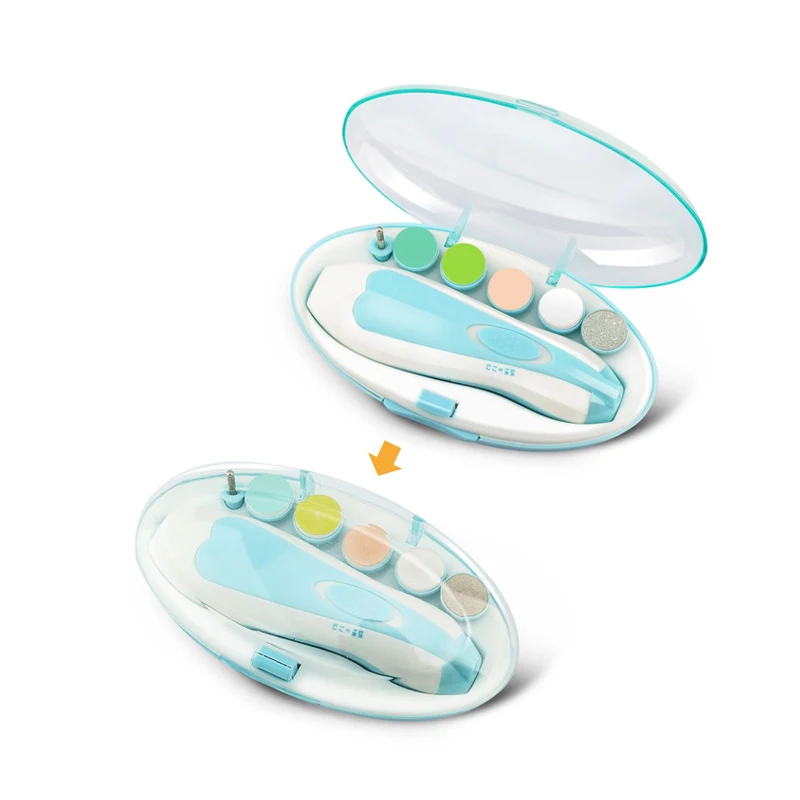 Best Seller on China Market New Born Baby Products Ideas 2022 Baby Nail Trimmer Clipper Electric