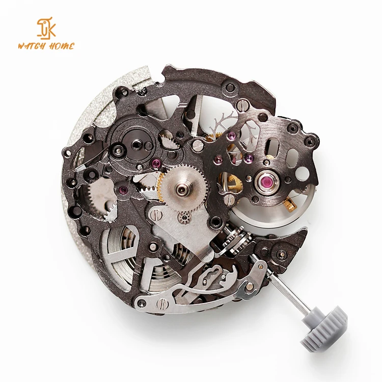 High precision 8215 hollow color modified movement five-position white balance movement automatic watch movement
