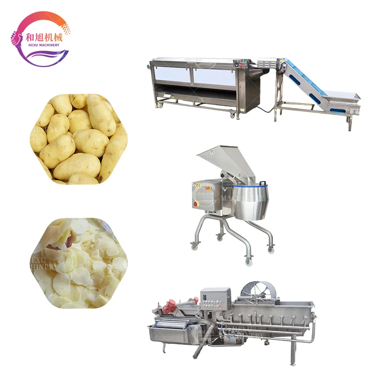 Electric Chips Production Line Potato Chips Making Machine Automatic Potato Chips Making Machine