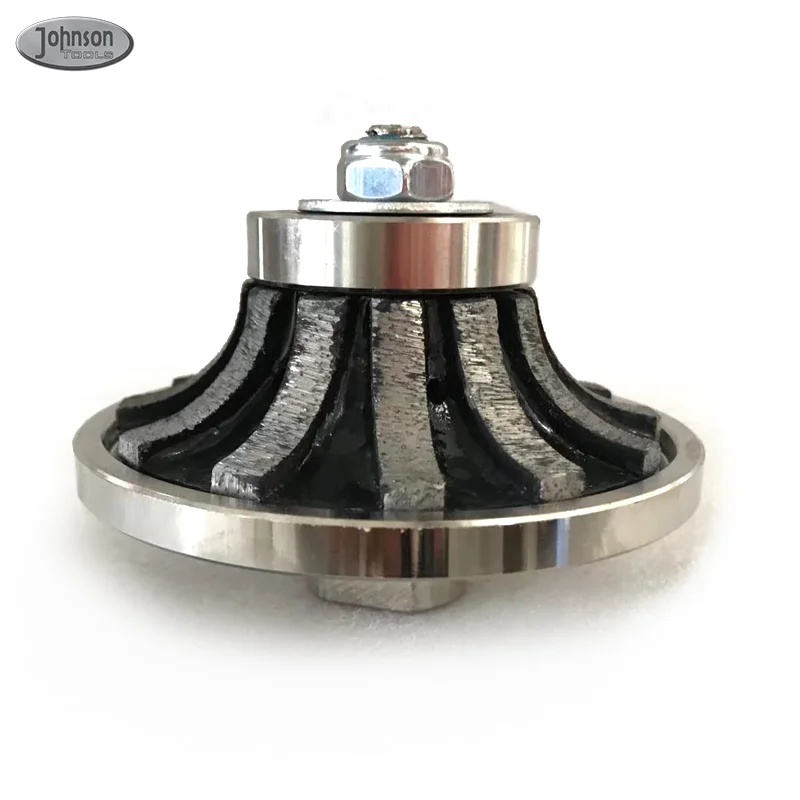 Full Bullnose Sintered Diamond Profiling Tools M14 Profile Grinding Shaping Wheel for Concrete Stone