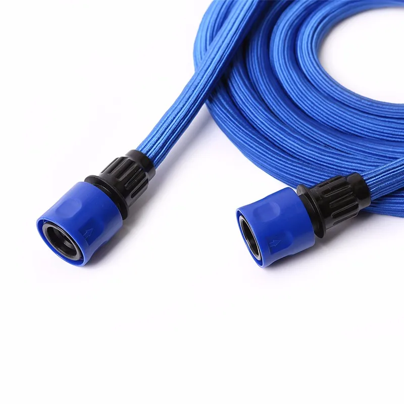Triple layer latex with Solid Plastic Fittings 7 Function Sprayer 50ft expandable extensive water garden hose