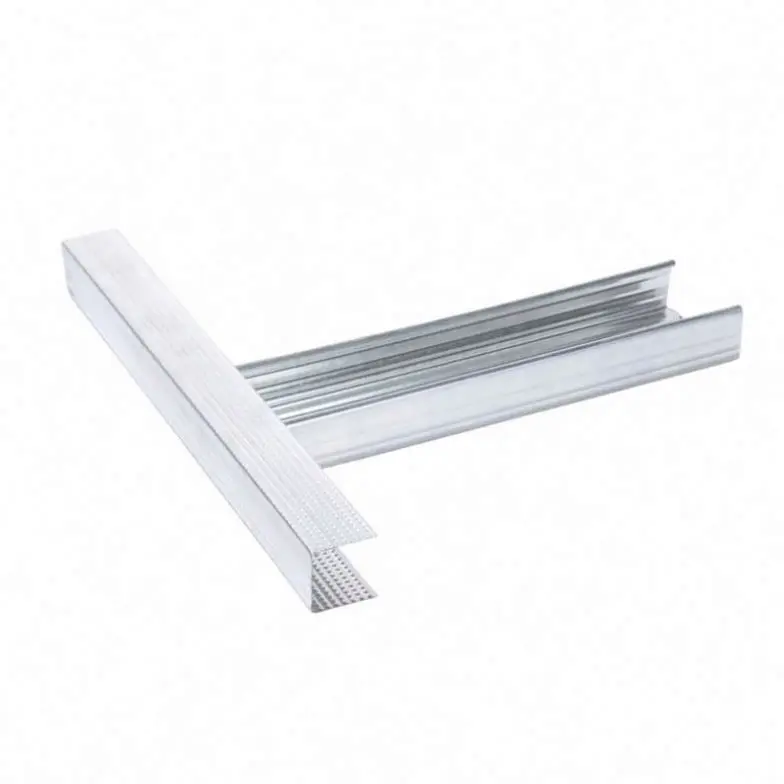 Decorative Drywall Stud Furring Channel Main Channel Studs Tracks Metal Wall Angle steel channels