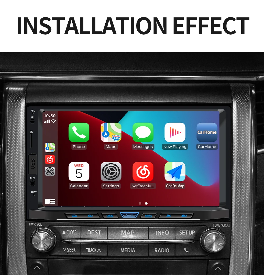 7inch Touch Screen Android car media player New 10-inch Universal HD Screen Navigation android touch screen car radio stereo