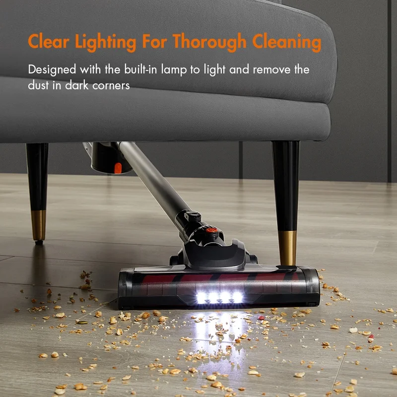 Cordless Handheld Stick Vacuum Cleaner Portable Cleaning Mop Cleaner Car Charger Bag Motor PSE Mold Power Battery Time Living