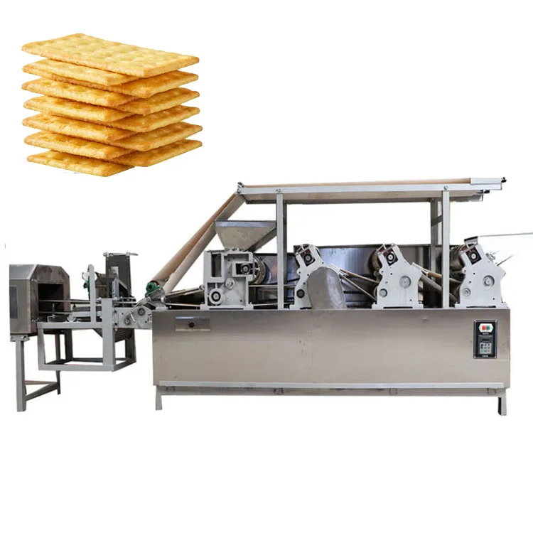 Automatic Industrial Cookie Machine Soft Biscuit  Fully Automatic Lines Equipment for Biscuits Making and Packing Manufacturer
