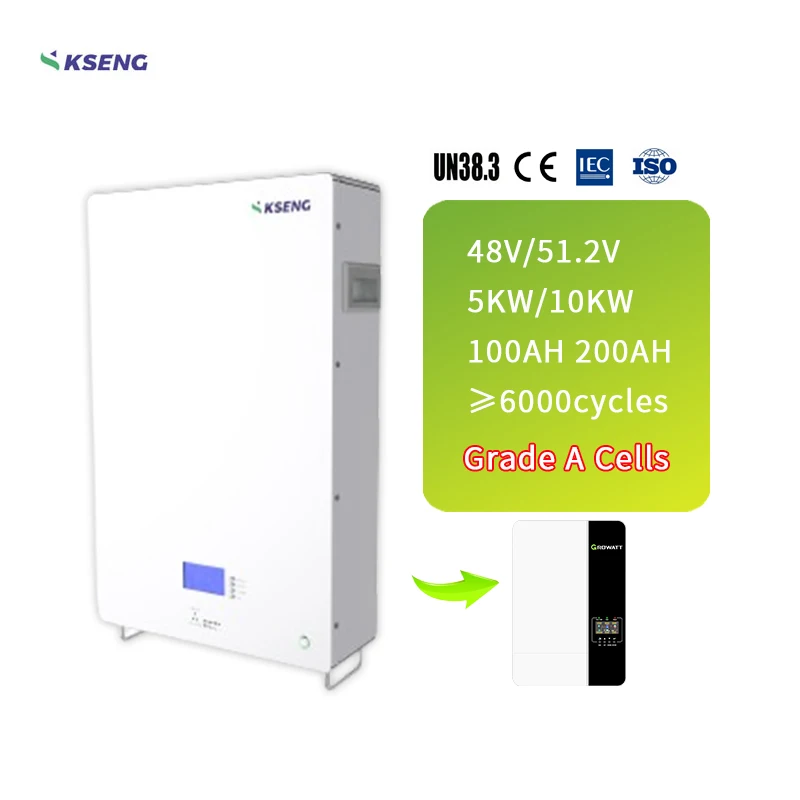Настенная батарея Kseng LETOPA Lifepo4 литиевая 48 В 51 2 5 кВтч 10 домашняя система хранения солнечной энергии Powerwall