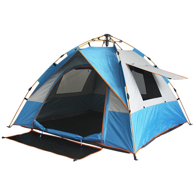 
 Большая туристическая палатка на заказ, 4-х сезонная Водонепроницаемая на 4 человек, оборудование для отдыха на открытом воздухе  