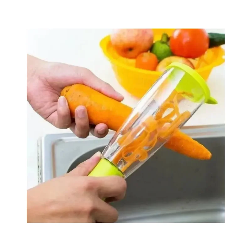Peel Knife Kitchen Gadget Vegetable And Fruit Peeling Potato Peeler With Storage Stainless Blade Kitchen Tools